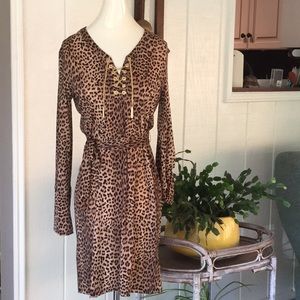 Michael Kors animal print dress.